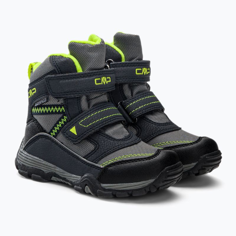 CMP детски ботуши за трекинг Pyry Snowboots сиви 38Q4514 4
