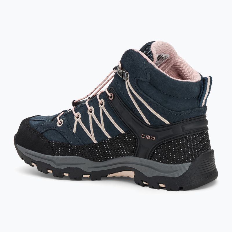 Детски ботуши за трекинг CMP Rigel Mid Wp asphalt/rose 3