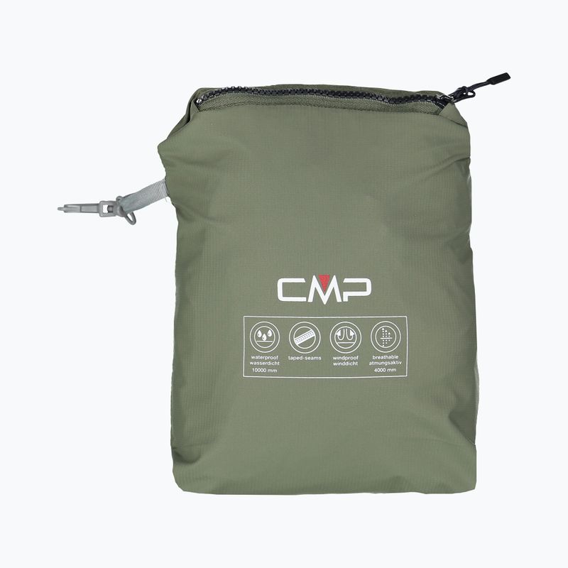 Мъжко дъждобранно яке CMP Snaps green 39X7367/F832 4