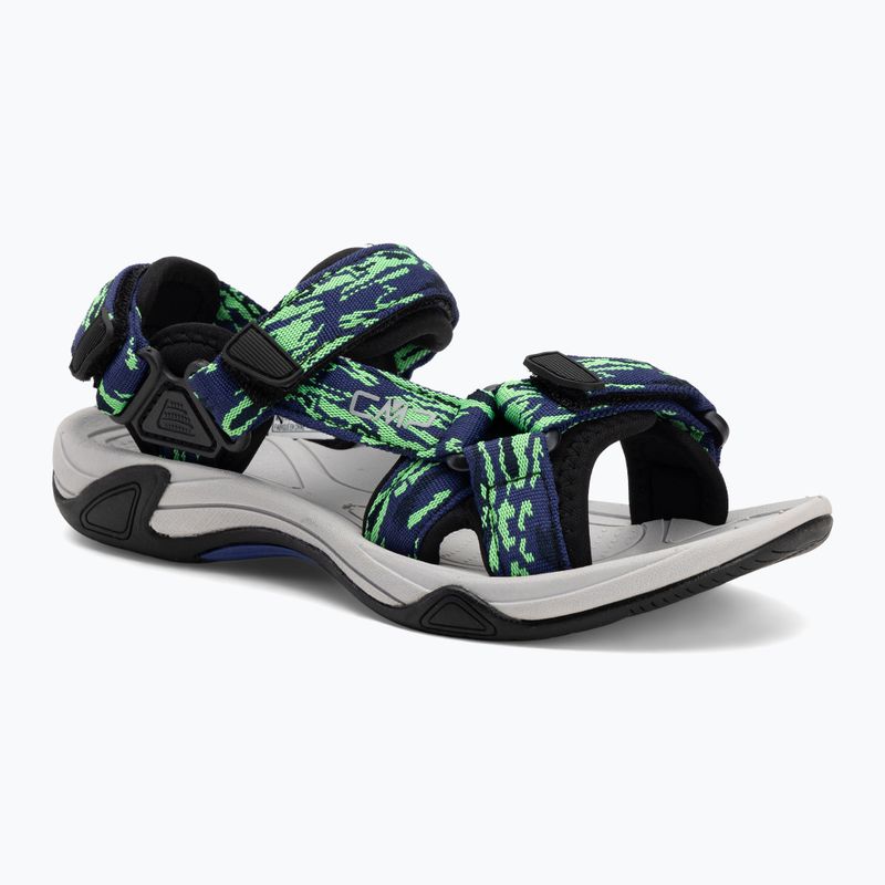 Детски сандали CMP Hamal b.blue/verde fluo