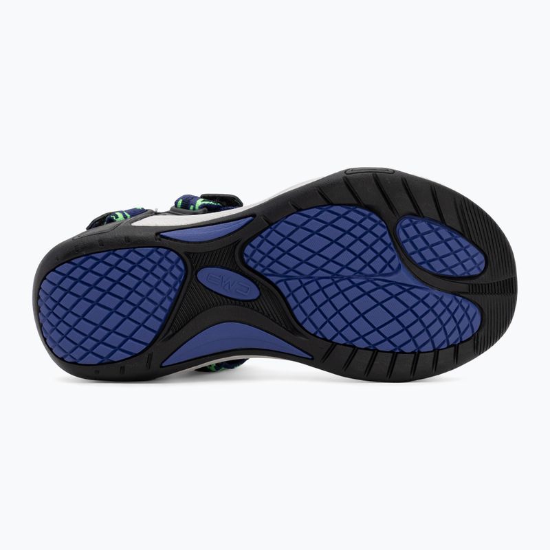 Детски сандали CMP Hamal b.blue/verde fluo 4