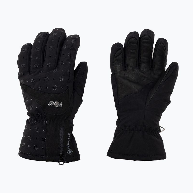 Дамски ски ръкавици Level Bliss Emerald Gore Tex black 8167