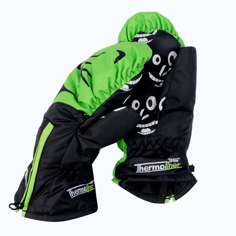 Детски ръкавици за сноуборд Level Lucky Mitt green 4146 2