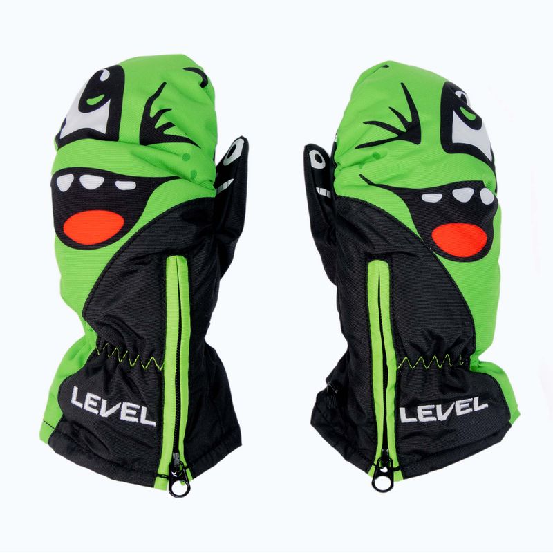 Детски ръкавици за сноуборд Level Lucky Mitt green 4146 3