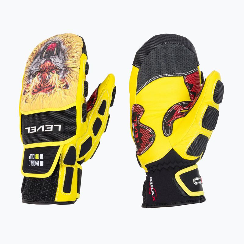 Мъжки ръкавици Level Worldcup Cf Mitt Yellow 3009