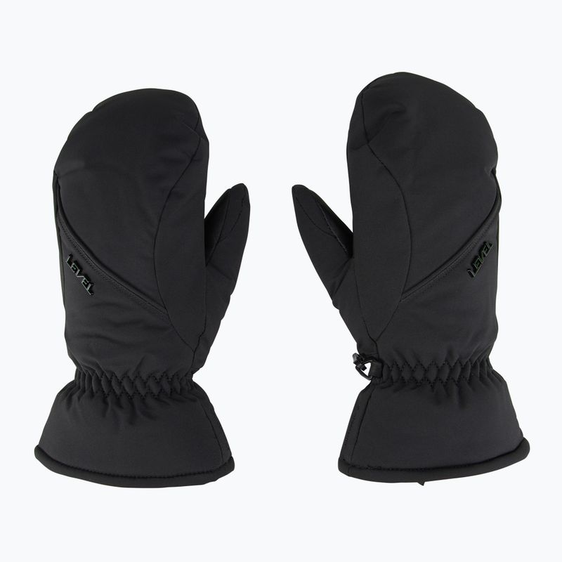 Дамски скиорски ръкавици Level Mummies Mitt black 2