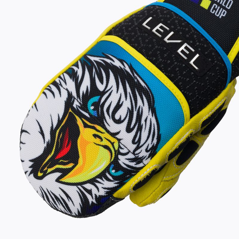 Детска ски ръкавица Level Worldcup CF Mitt жълта 4117JM.66 5