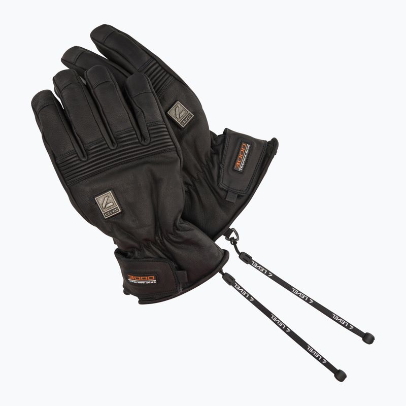 Скиорски ръкавици Level Icon black 6