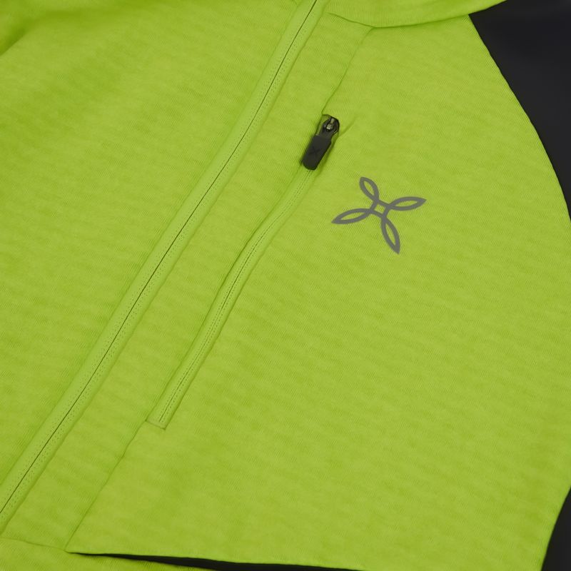 Мъжки суитшърт Montura Thermal Grid 2 Maglia lime green 3