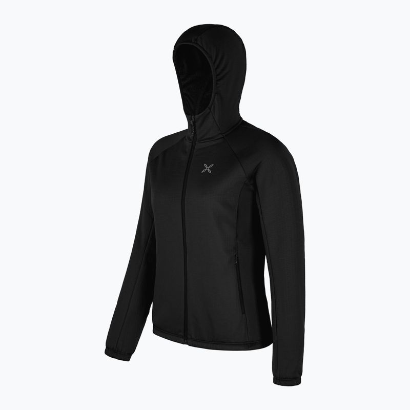 Дамски суитшърт Montura Fadis Grid Hooded Maglia black 3