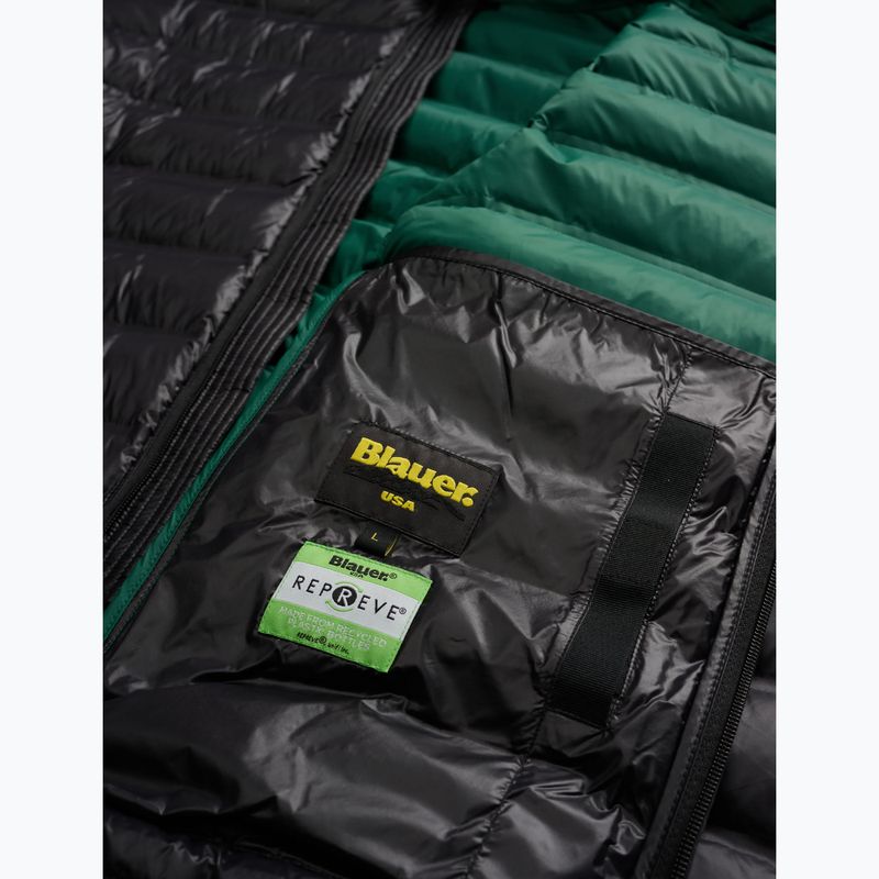 Мъжко яке Blauer USA Charles black with green inside 8