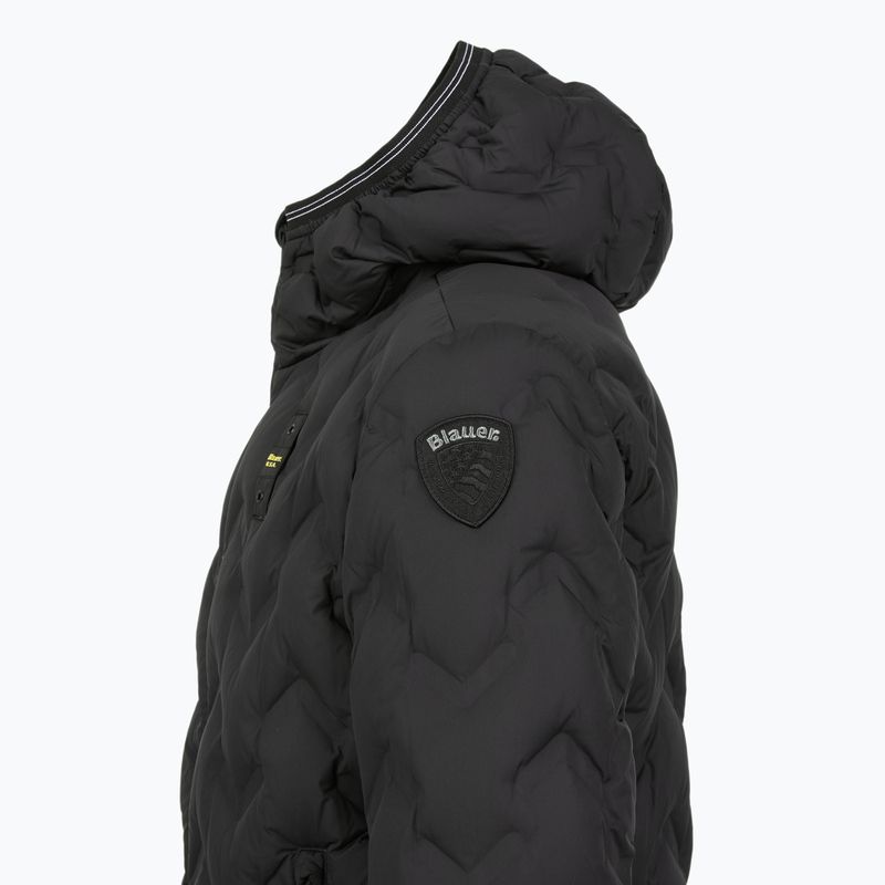 Мъжко яке Blauer USA Piery black with tobacco inside 4