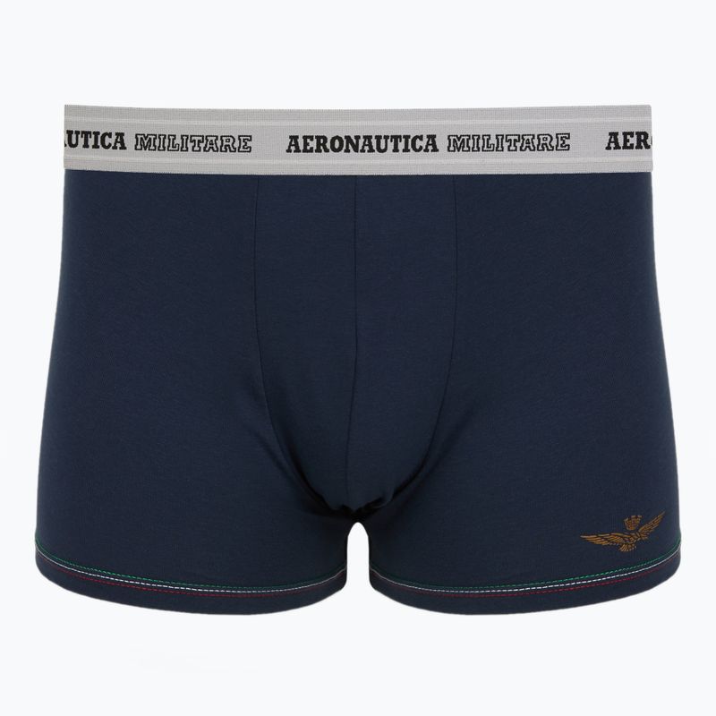 Мъжки боксерки Aeronautica Militare AM1UBX004 2 pack navy 2