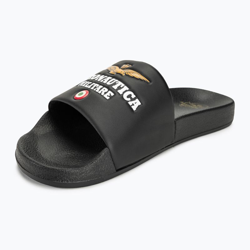 Мъжки чехли Aeronautica Militare Beach jet black 6