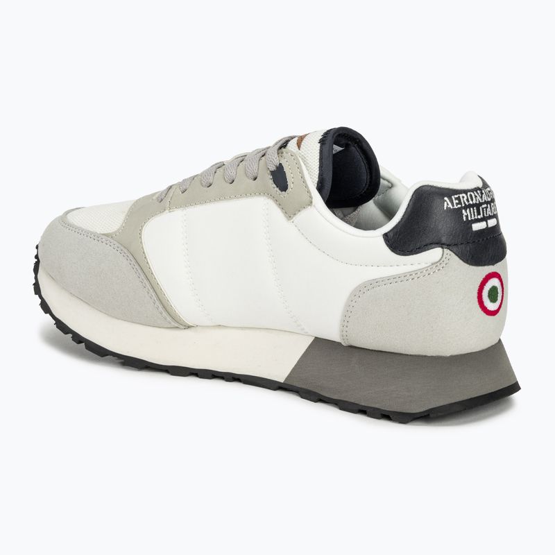 Мъжки обувки за тенис Aeronautica Militare Frecce Tricolori off white 3