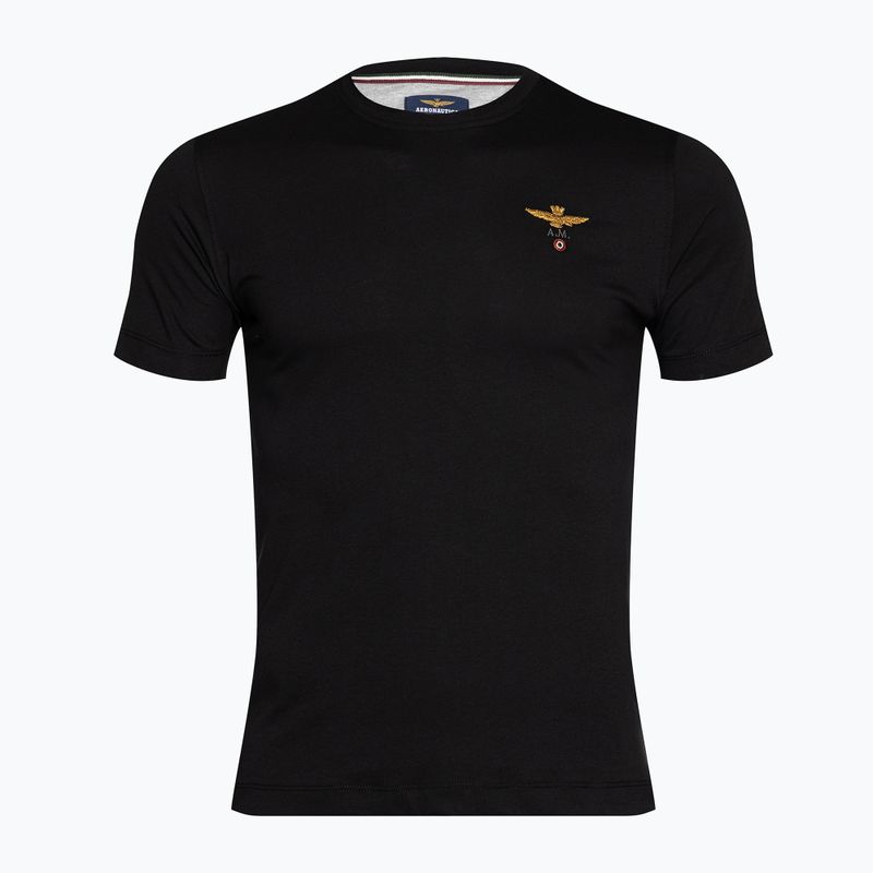 Мъжка тениска Aeronautica Militare Essential jet black