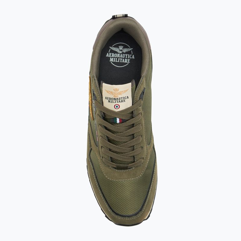 Мъжки обувки Aeronautica Militare SC288CT3379 dark brown/black 5