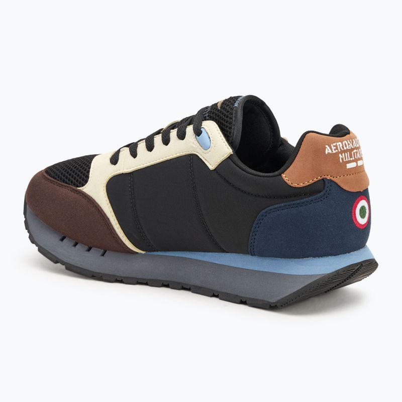 Мъжки обувки Aeronautica Militare SC292CT3331 blue/light brown/black 3