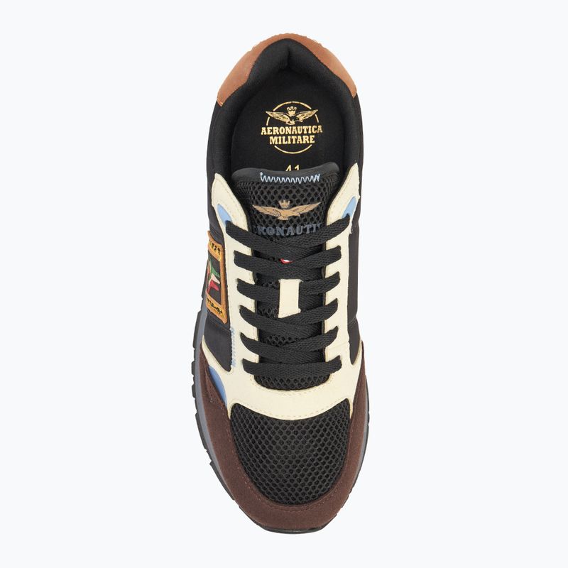 Мъжки обувки Aeronautica Militare SC292CT3331 blue/light brown/black 5
