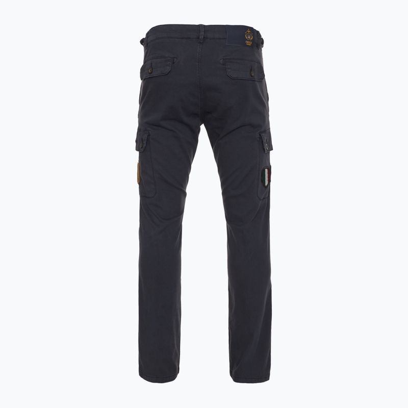 Мъжки панталони Aeronautica Militare Heritage dark blue 2