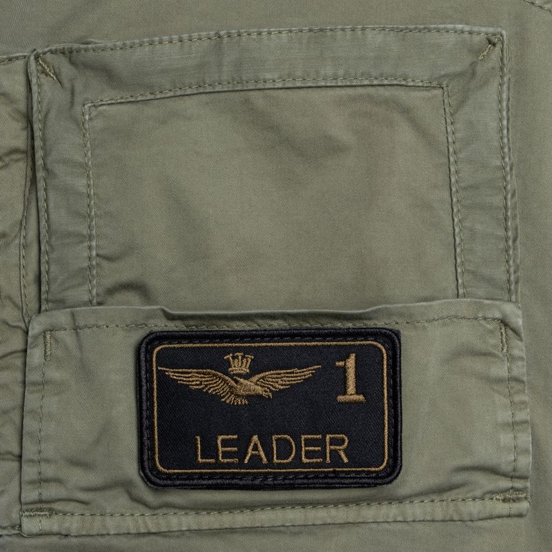 Мъжки панталони Aeronautica Militare Heritage green 3