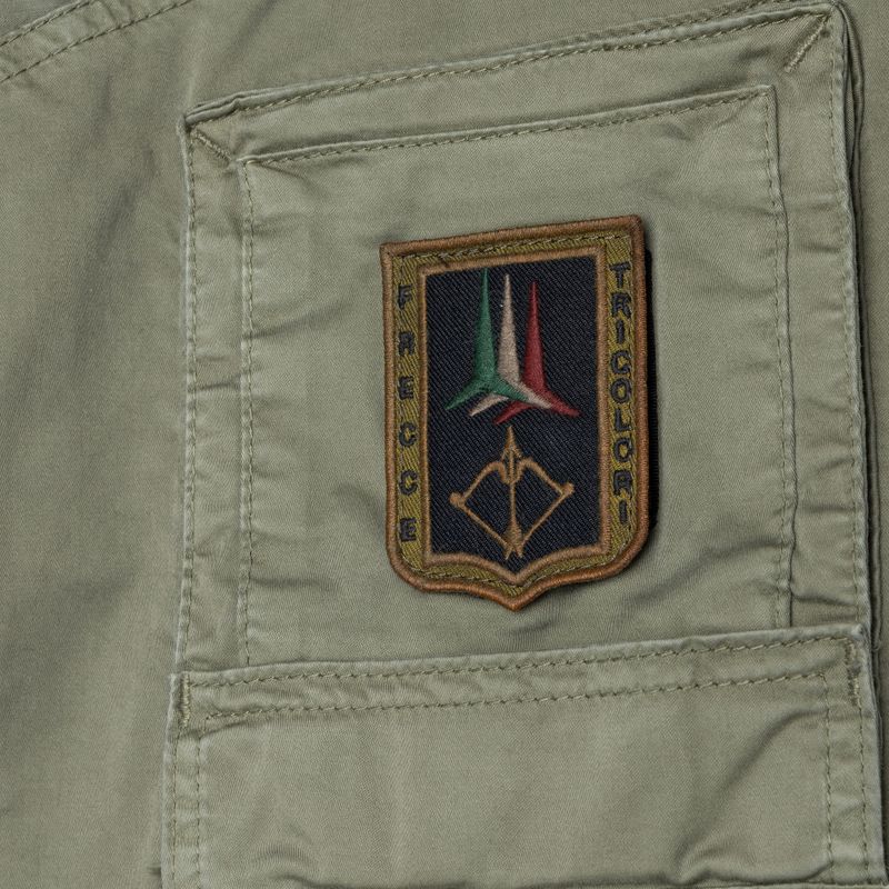 Мъжки панталони Aeronautica Militare Heritage green 4
