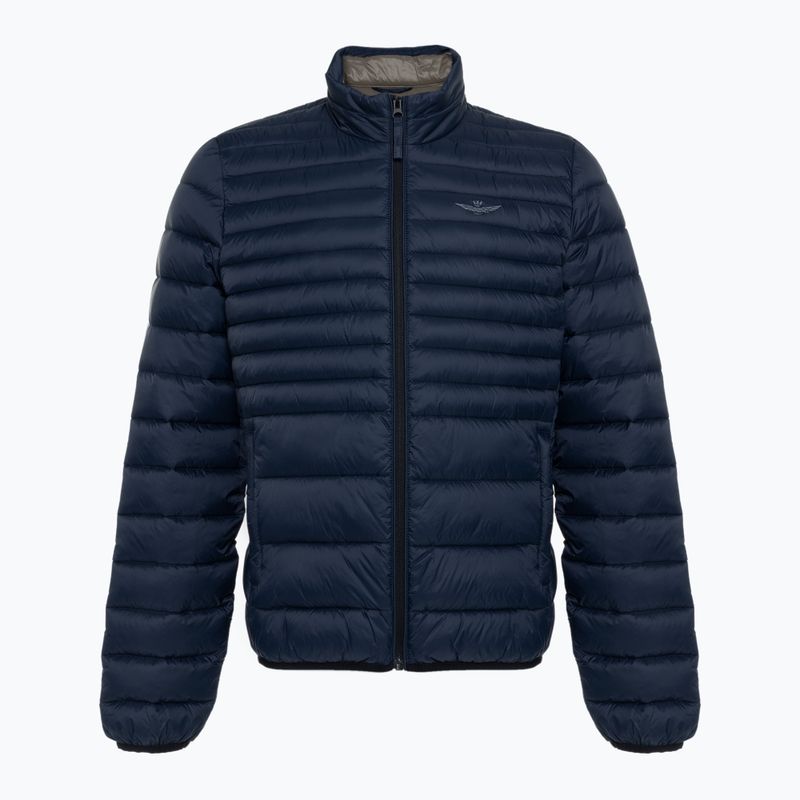 Мъжко зимно пухено яке Aeronautica Militare Essential dark blue