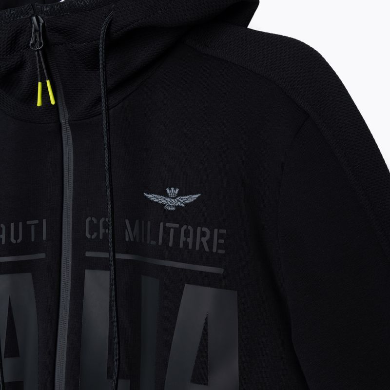 Мъжки суитшърт Aeronautica Militare Sport jet black 3