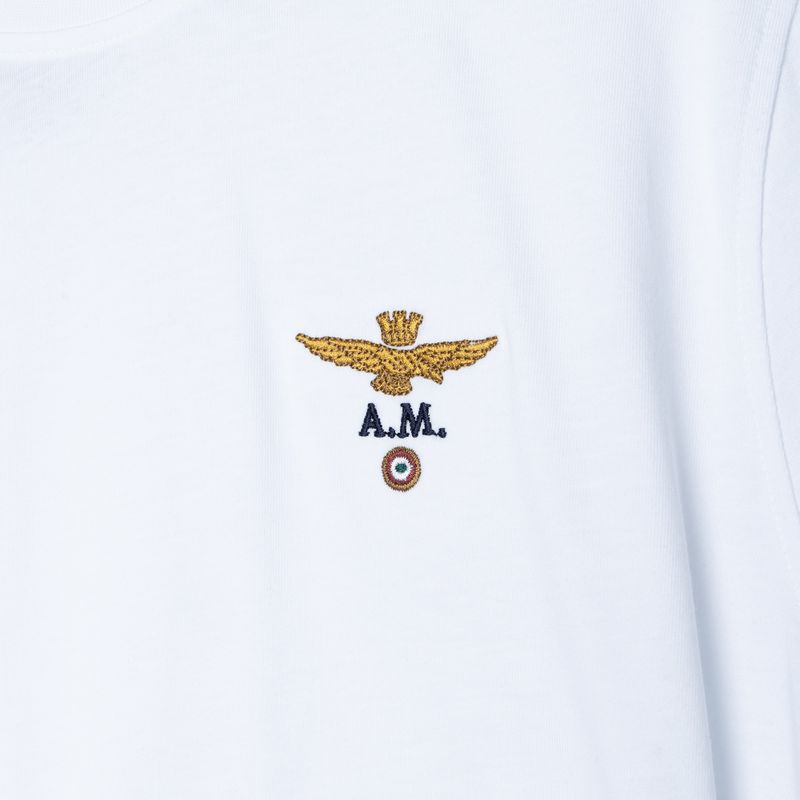 Мъжка тениска Aeronautica Militare Essential off white 3