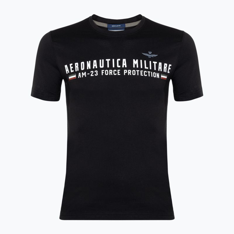 Мъжка тениска Aeronautica Militare Heritage jet black