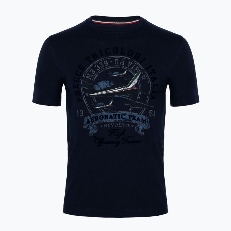 Мъжка тениска Aeronautica Militare Heritage в тъмно синьо