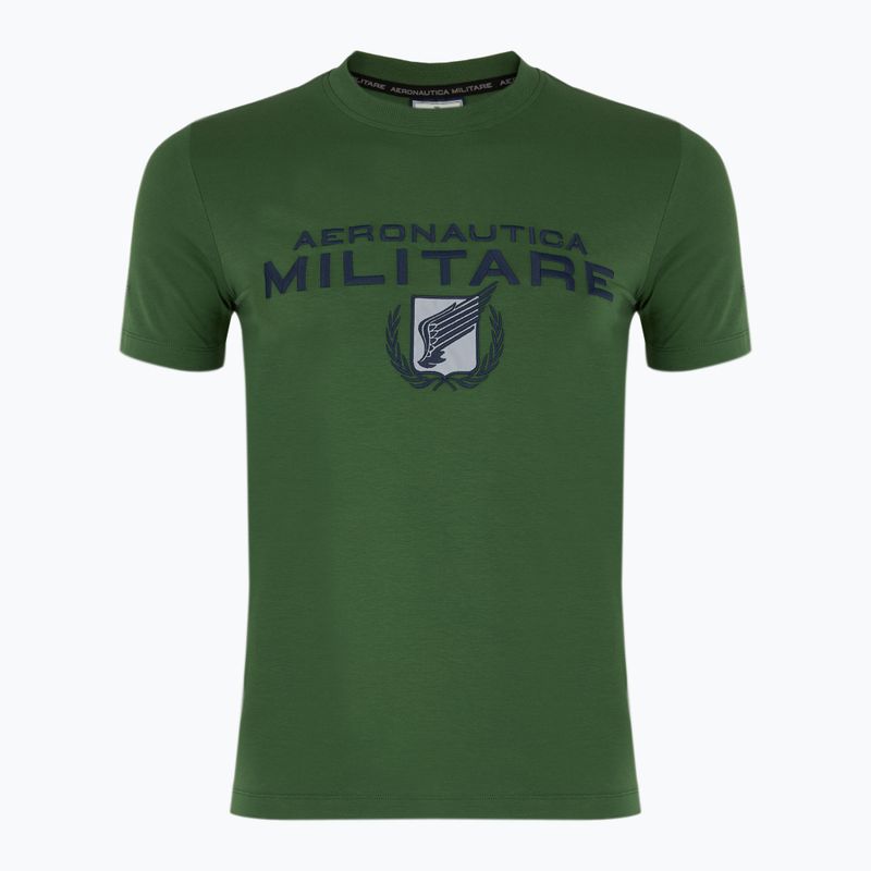 Мъжка тениска Aeronautica Militare 251TS2379J674 тъмнозелен