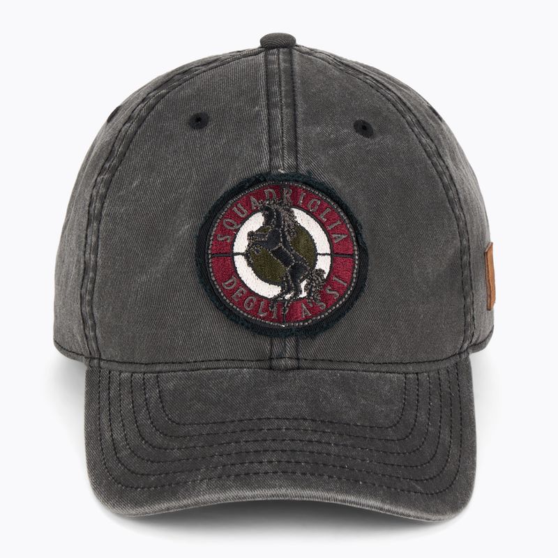 Мъжка бейзболна шапка Aeronautica Militare 251HA1211CT2476 black washed 2