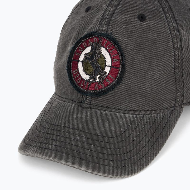 Мъжка бейзболна шапка Aeronautica Militare 251HA1211CT2476 black washed 3