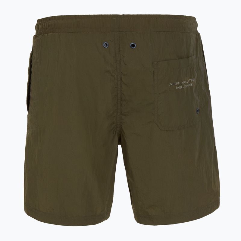 Мъжки шорти за плуване Aeronautica Militare 251BW224CT3538 millitary olive 2