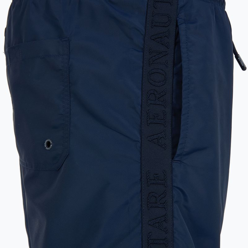 Мъжки бански шорти Aeronautica Militare 251BW225CT3539 тъмносиньо 4