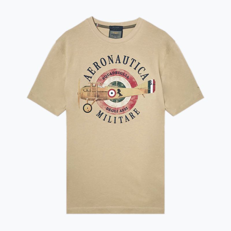 Мъжка тениска Aeronautica Militare Squadriglia degli Assi antelope beige