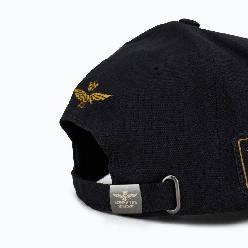 Мъжка бейзболна шапка Aeronautica Militare 251HA1150CT3043 jet black 4