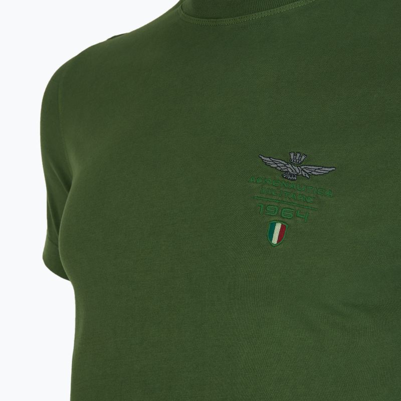 Мъжка тениска Aeronautica Militare 251TS2377J633 forest green washed 3