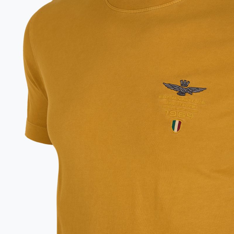Мъжка тениска Aeronautica Militare 251TS2377J633 golden spice washed 3