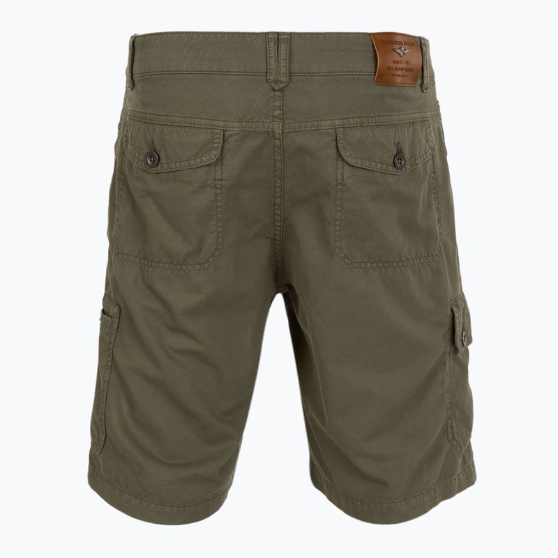 Мъжки шорти Aeronautica Militare 251BE259CT3526 military olive washed 2