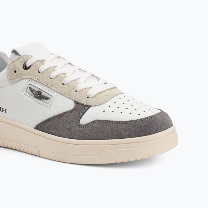 Мъжки обувки Aeronautica Militare 251SC235PL244 офуайт/сиви 7