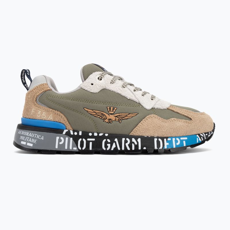 Aeronautica Militare мъжки обувки 251SC276CT3546 agave/mouton 2