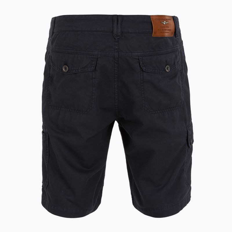 Мъжки шорти Aeronautica Militare 251BE259CT3526 blu navy washed 2