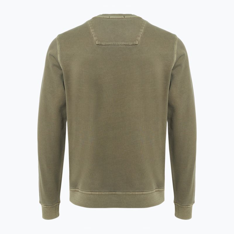 Мъжки суитшърт Aeronautica Militare Girocollo military olive washed 2
