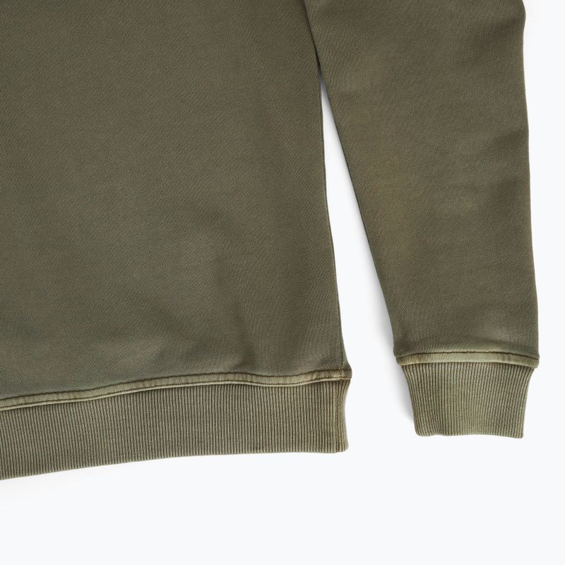 Мъжки суитшърт Aeronautica Militare Girocollo military olive washed 3