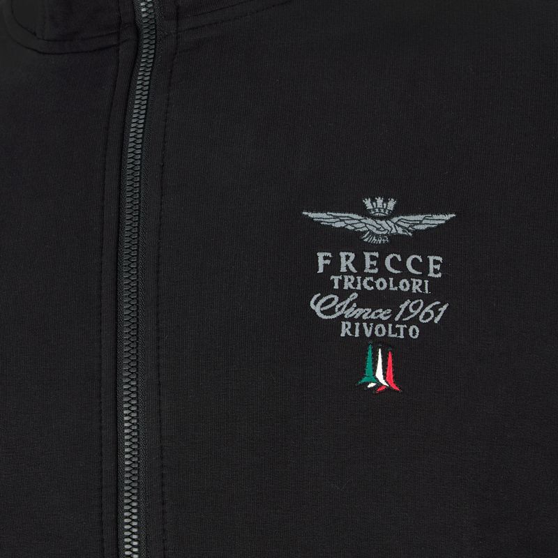 Мъжки суитшърт Aeronautica Militare Essential jet black 3