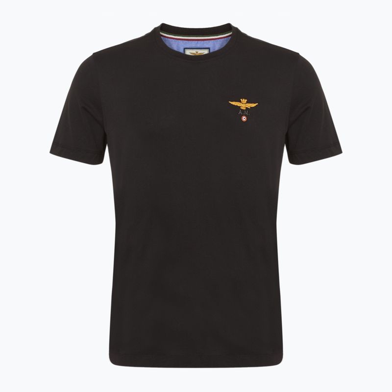 Мъжка тениска Aeronautica Militare Essential jet black