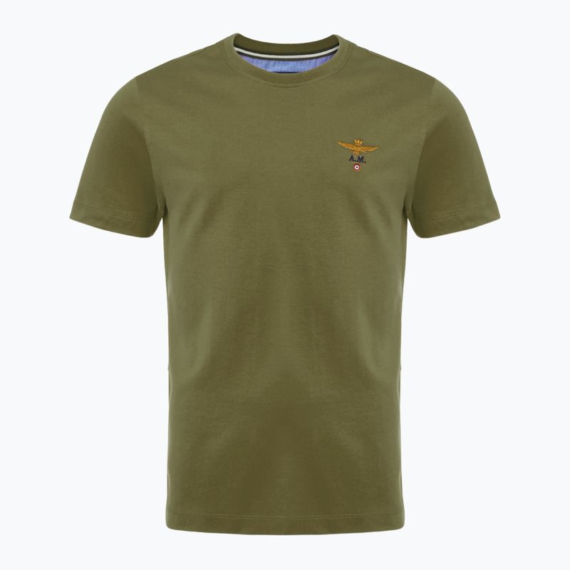 Мъжка тениска Aeronautica Militare Essential зелена