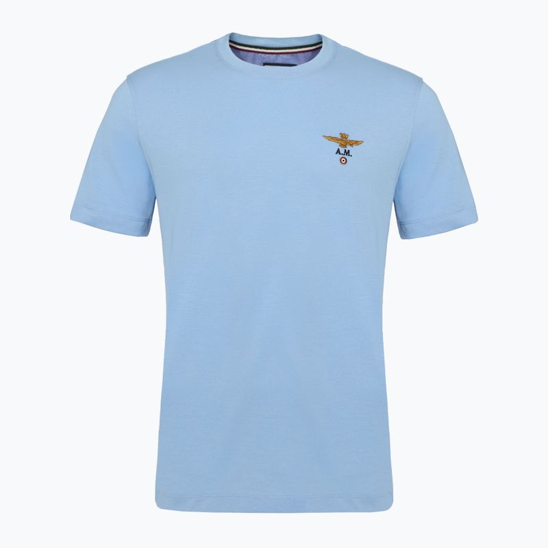 Мъжка тениска Aeronautica Militare Essential ice blue